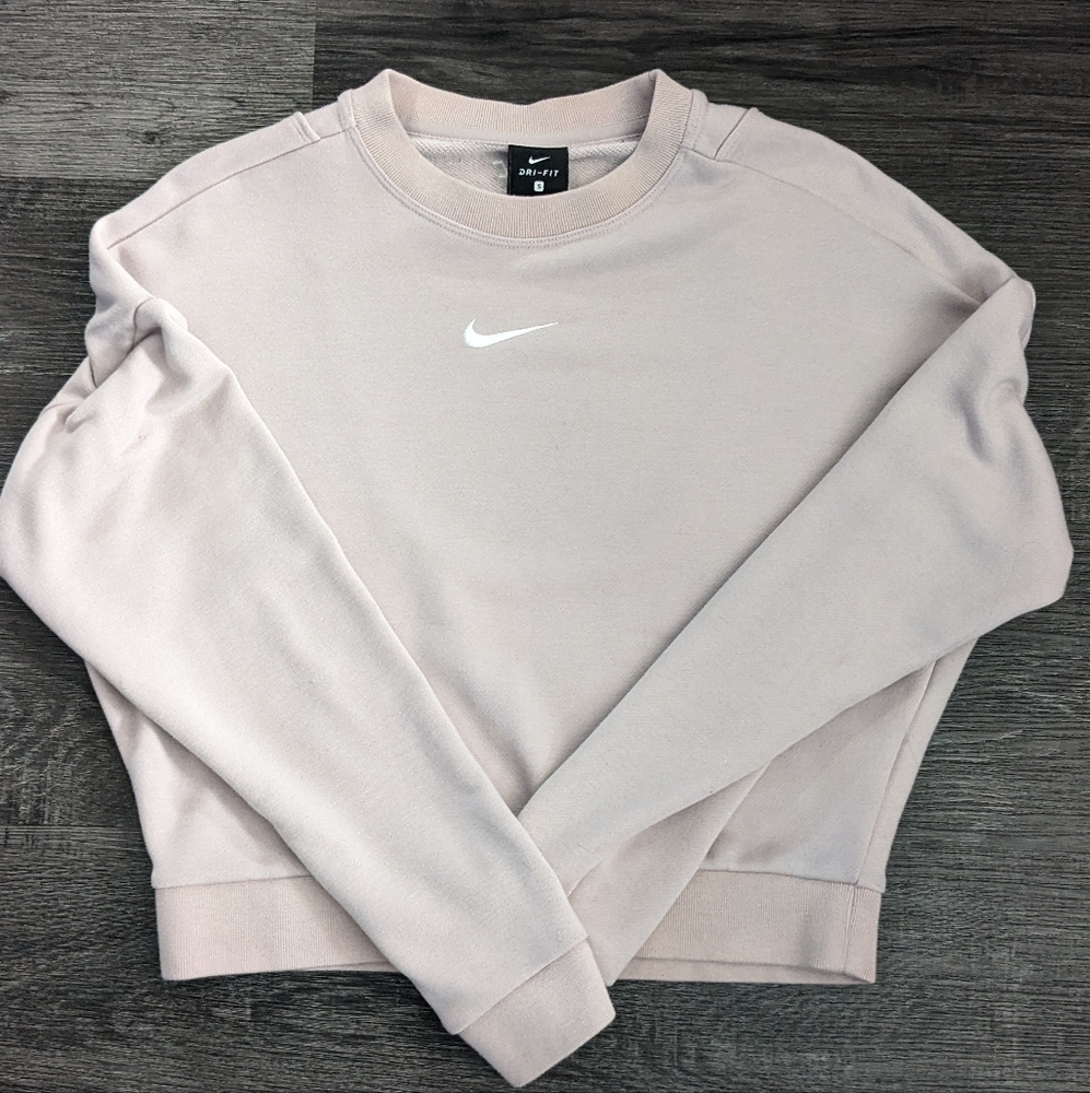 pink nike sweater
